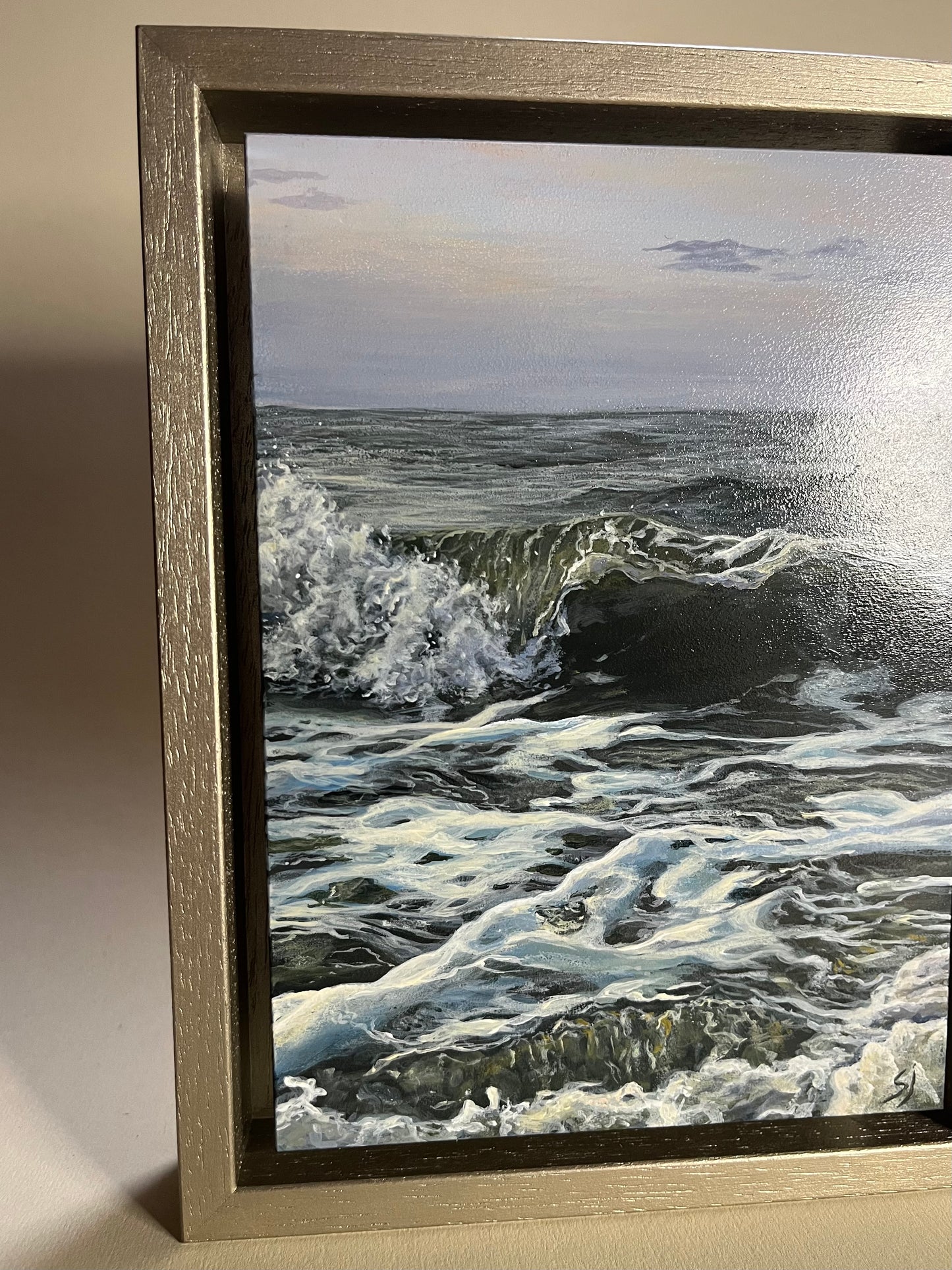 Zee Schilderij: Roller September