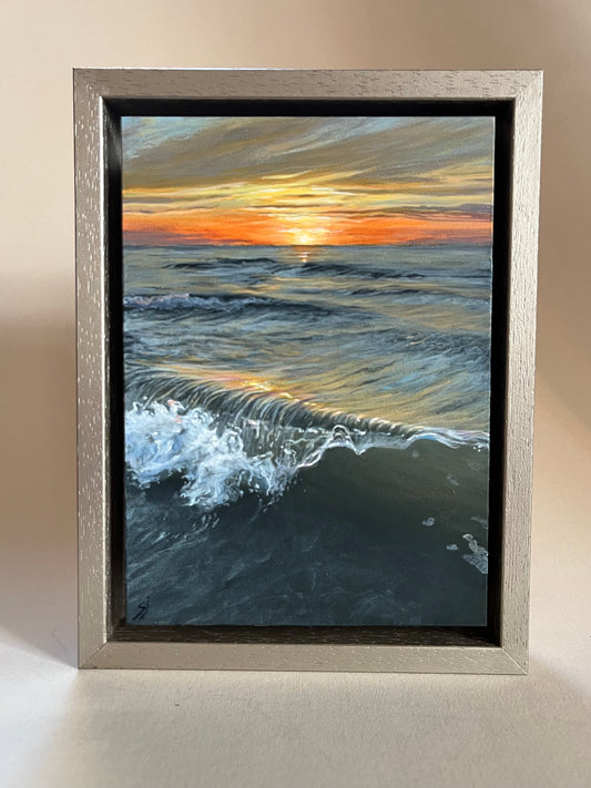 Zee Schilderij: Augustus Goud