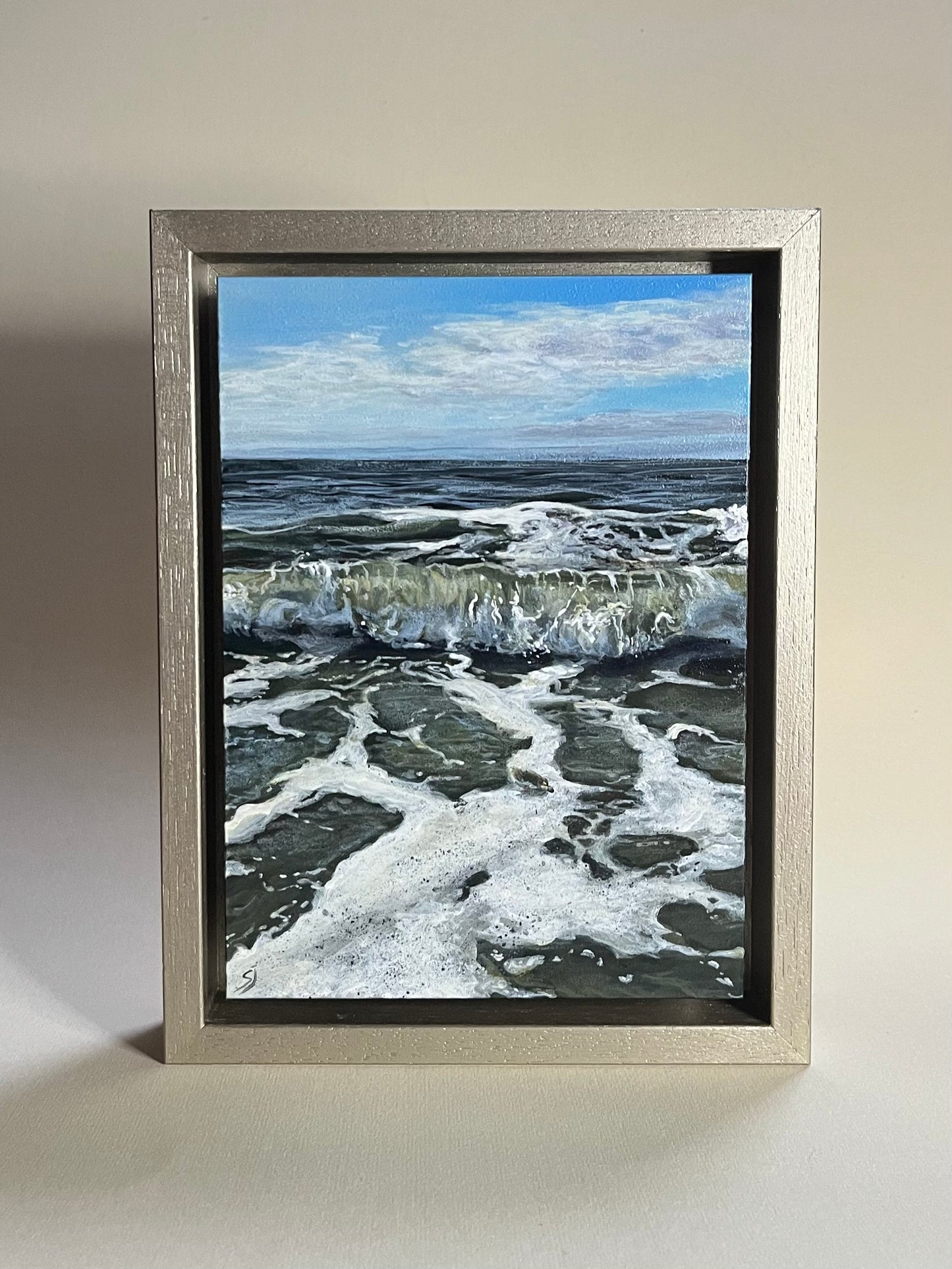 Zee Schilderij: Juni Branding