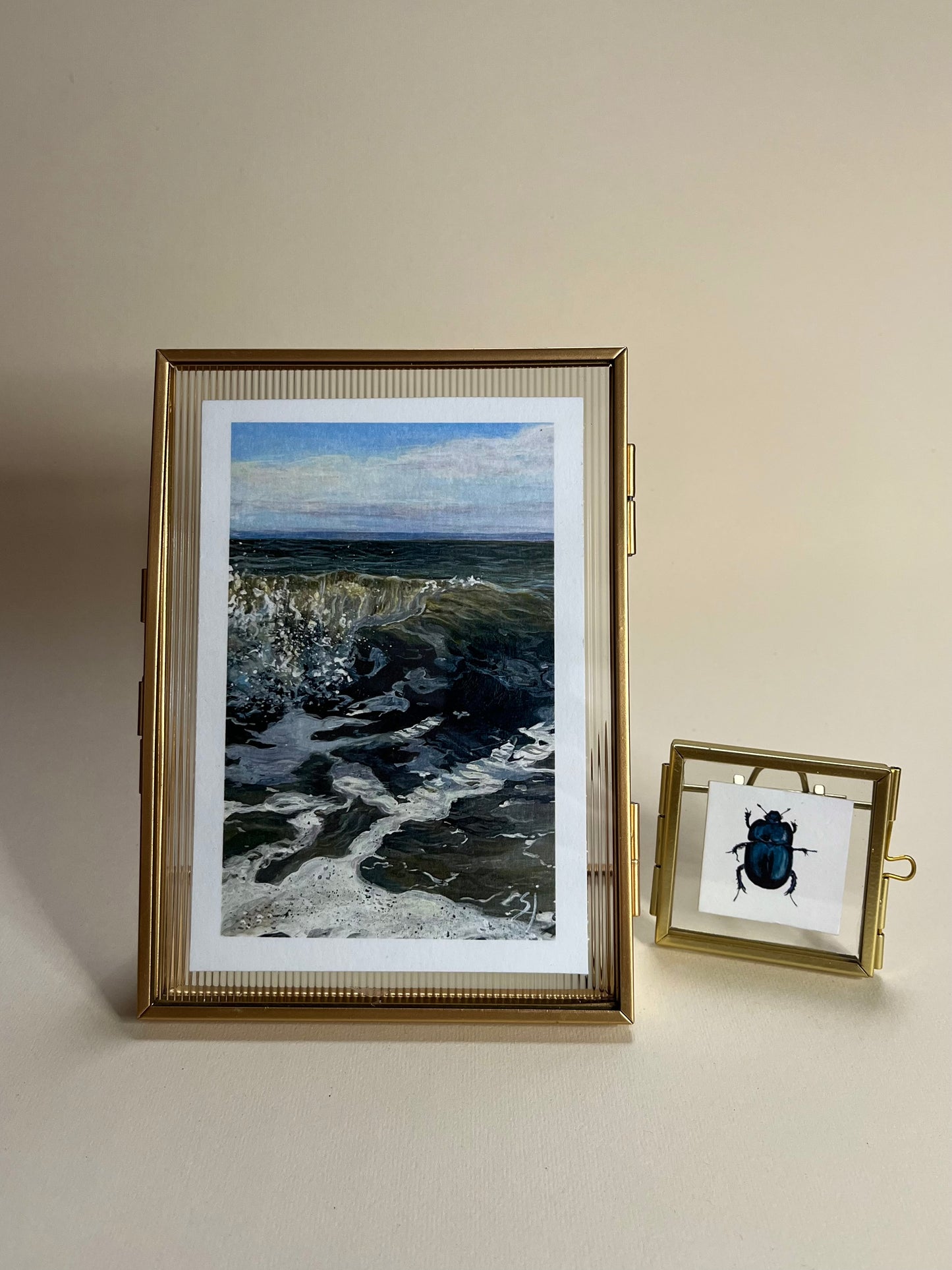 Februari Zee Print Koel