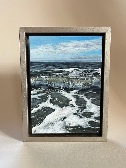 Zee Schilderij: Juni Branding