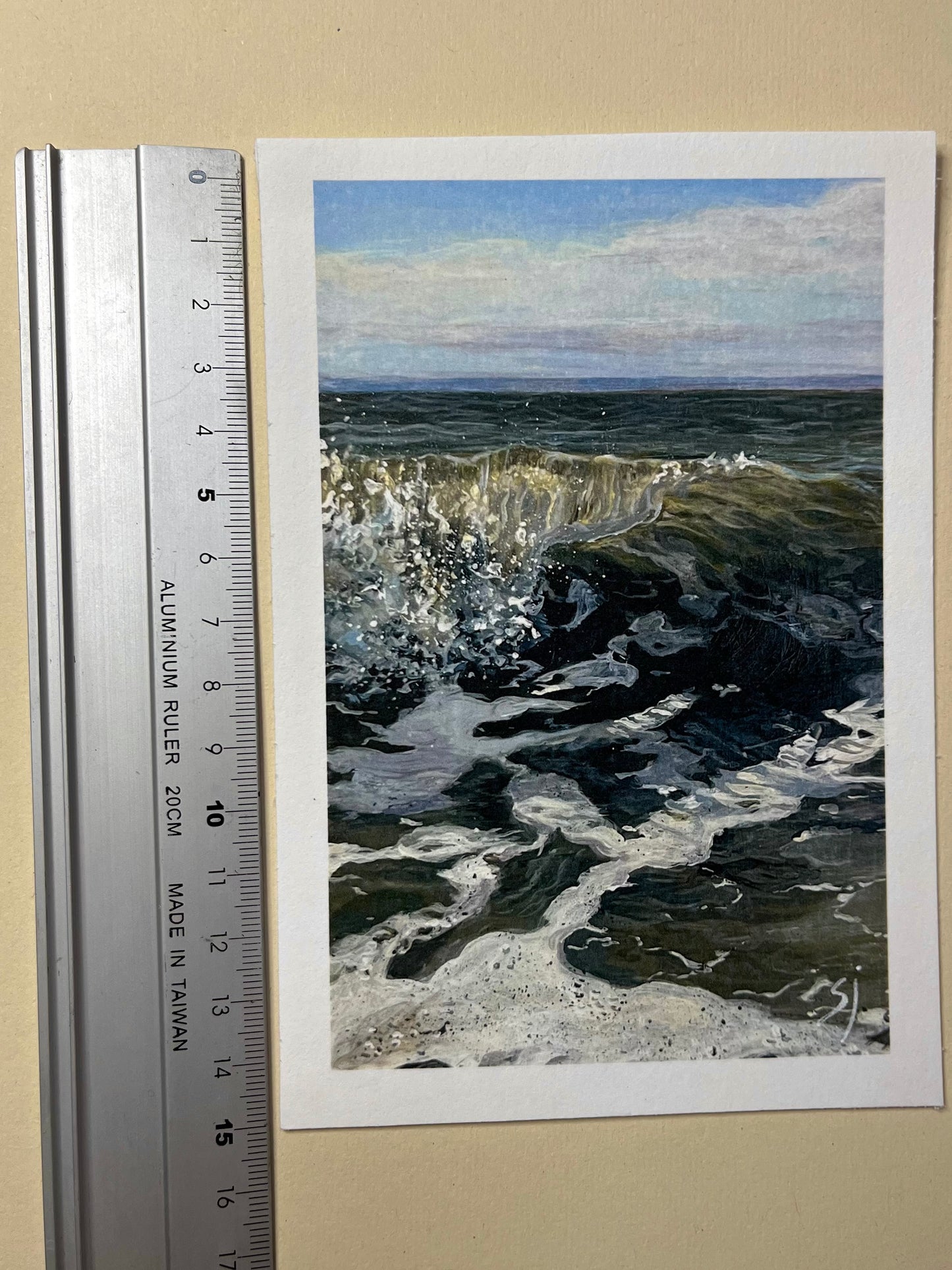 Februari Zee Print Koel