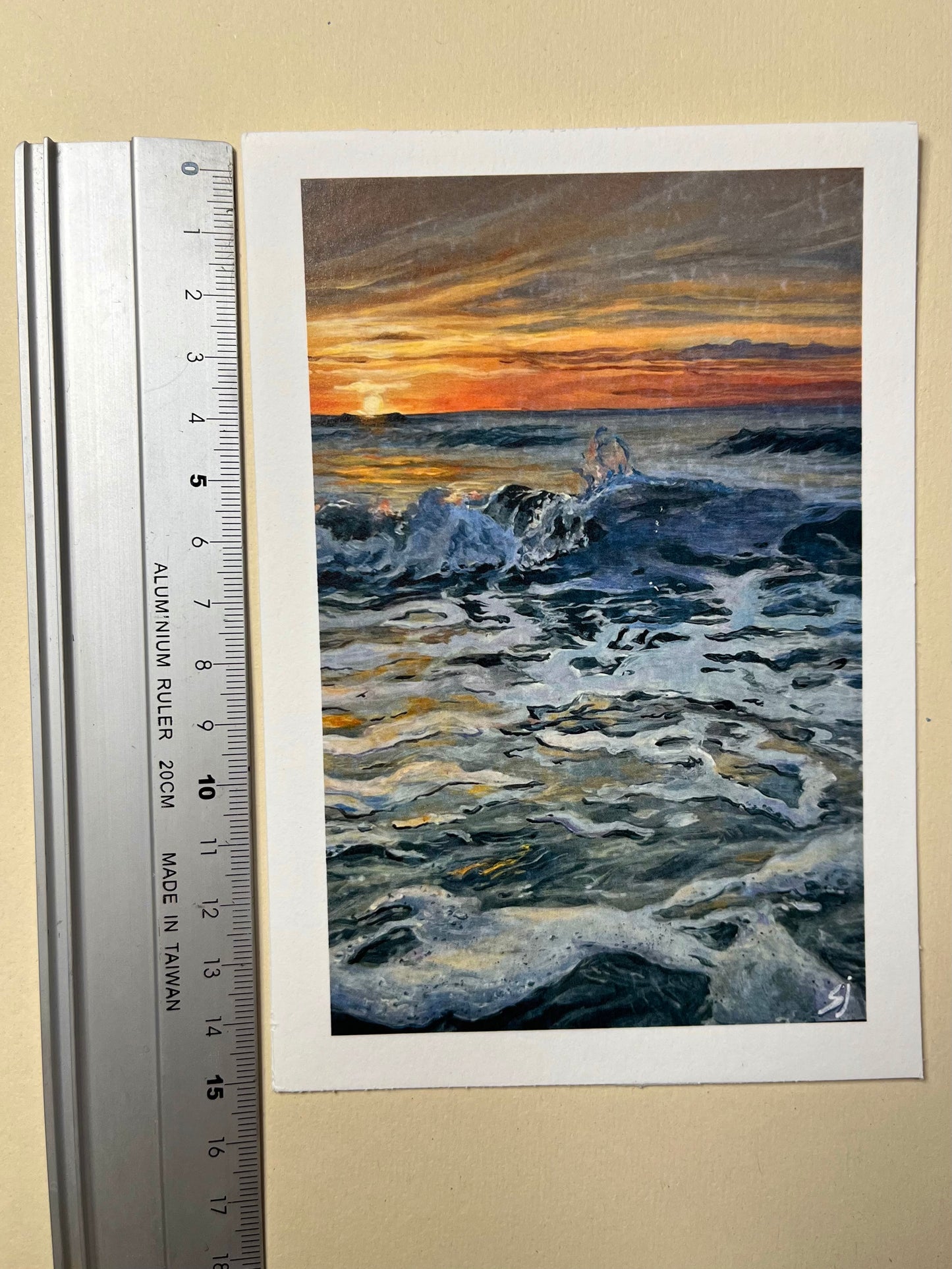 Februari Zee Print Warm