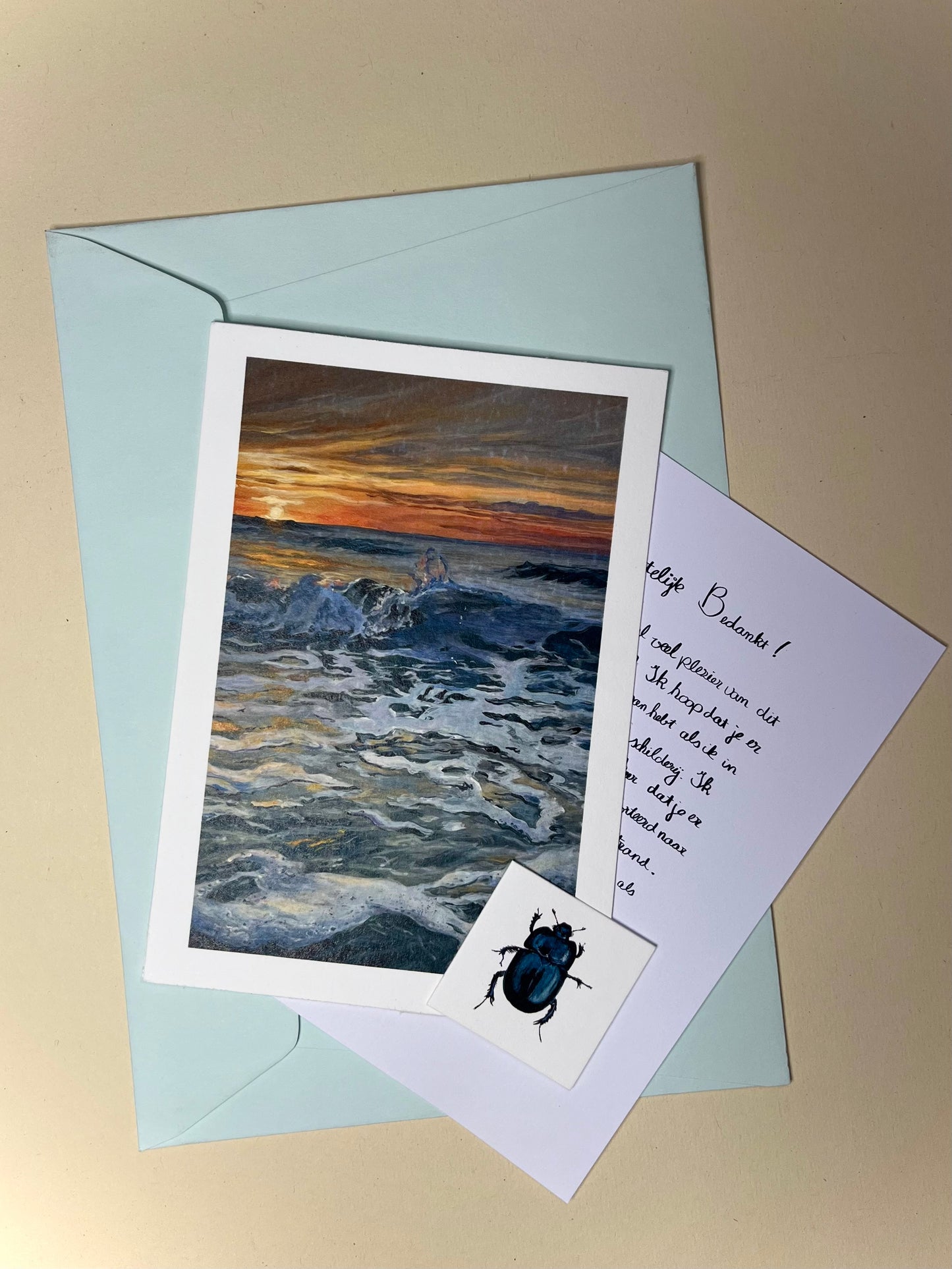 Februari Zee Print Warm